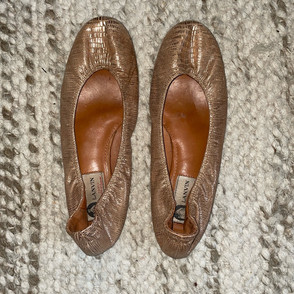 Lanvin Copper Flats Number 38